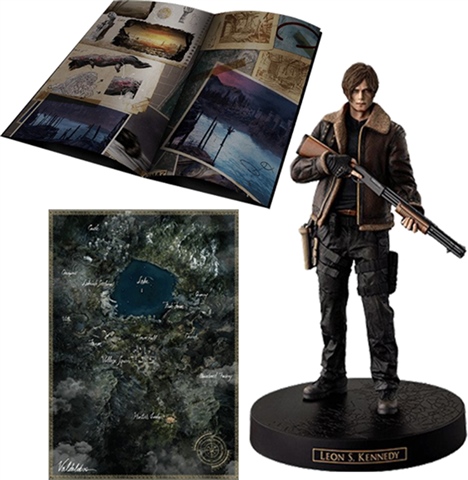 Resident Evil 4 Remake Collector's Ed. w/Figure, Artbook & Poster (No DLC)